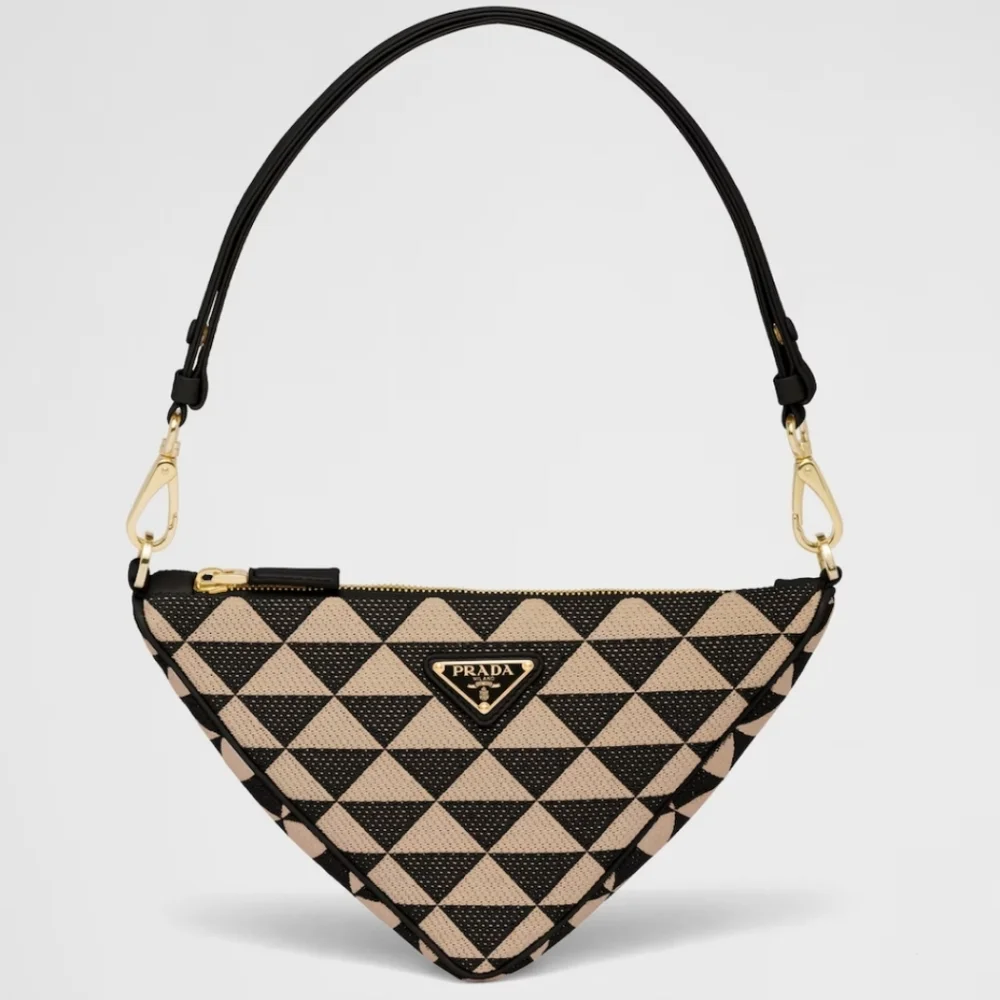PRADA Embroidered Jacquard Bag - Picture 4 of 17